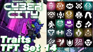 Traits TFT Set 14 Cyber City