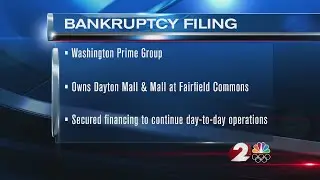 Dayton Mall, The Mall at Fairfield Commons owner files for bankruptcy