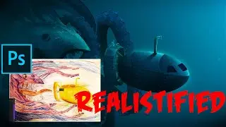 REALISTIFIED | I Tried To Recreate Benny's Realistified Art | Photoshop