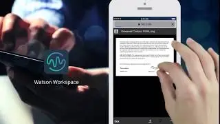 IBM Watson Workspace &ndash; Team collaboration with the power of Watson(한글자막)