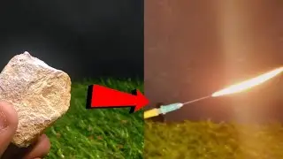 How to make a gas torch using simple materials at home!