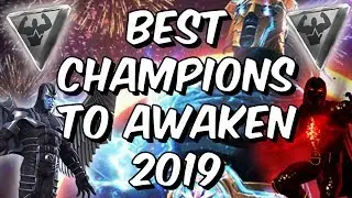 Best Champions To Awaken 2019 - Awakening Gem Guide - Marvel Contest Of Champions