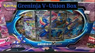 Greninja V-Union Special Collection Box Opening