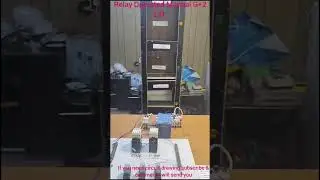 Lift Elevator, Relay operated manual cargo Lift, elevator small DIY project