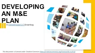 How to Develop an M&E Plan
