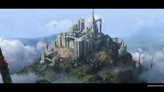 CGWORLD | スピードとクオリティを両立する背景コンセプトアートの効率的な制作術 | Speed and quality in background concept art
