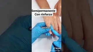 #semipermanente #rinforzato #stepbystep #nails #onicotecnica