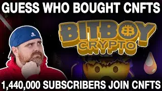 BITBOY CRYPTO Joins CARDANO NFTS! This is HUGE! 1,440,000 New CNFT USERS!