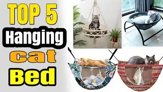 Hanging Cat Bed with stand, Cat Hammock Bed