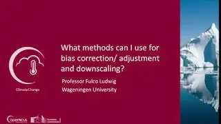 Different methods for bias adjustment and downscaling