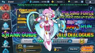 MegaMan X DiVE - Pulsing Force of Destruction ~ 100% Completion Run |FULL DIALOGUE|