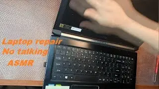 ремонт клавиатуры ноутбука не включается Как разобрать Acer A315 без разговоров АСМР