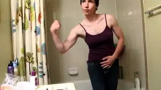 flexing upper body