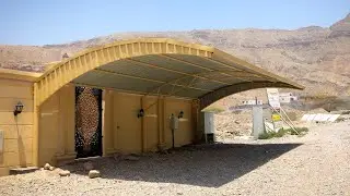 Simple Best Round Car Parking Garage Shed Full Working Video😍