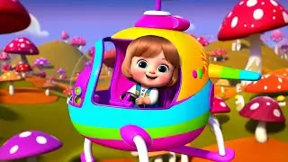 Whirly Whirly Whir! The Chopper's Zoom Zoom Fun Ride Song | Nursery Rhymes & Kids Songs