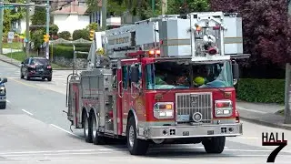 Burnaby Fire Department - Ladder 6, & BC Ambulance Service Responding