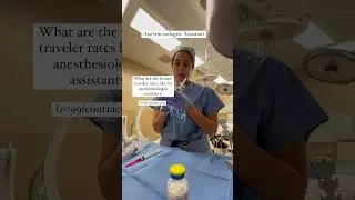 What are the hourly rates like for locum anesthesiologist assistants? #anesthesiologistassistant