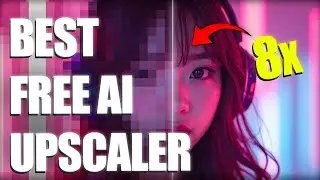 How to Upscale and Enhance Pictures With AI for FREE!