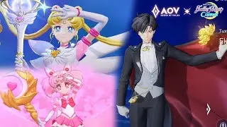AOV X Pretty Guardian Sailor Moon Cosmos | Skin Effect | Alice Diaochan Eland'orr - Arena of Valor