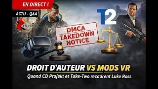PARLONS XR : DMCA et mods VR, une menace persistante pour la cr&eacute;ation ind&eacute;pendante - Actu VR - Q&A
