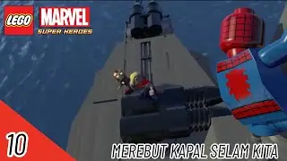 Merebut kembali kapal selam kita - Lego Marvel Super Heroes - Part 10
