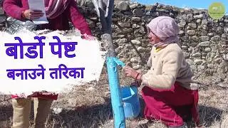 बोर्डो पेष्ट कसरी बनाउने?|How to Prepare Bordeaux Paste?