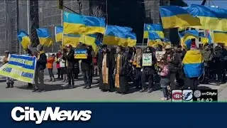 Montrealers show continued support for Ukraine