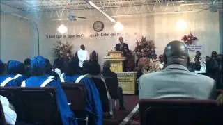 Joseph Marthone at New Birth Christian Church