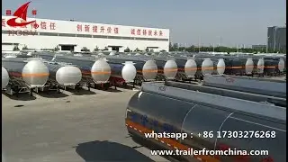HCSV China oil tank semi-trailer special vehicle manufacturer factory