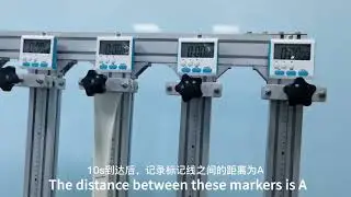 Test method ASTM D3107 Woven Fabric Stretch andRecovery Tester factory supply. www.tonyhk.hk