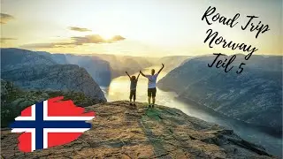 Preikestolen, Norwegen, Aufstieg. Mit dem Wohnmobil durch Norwegen Teil 5