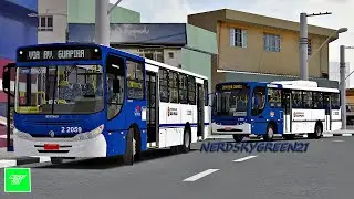 [OMSI 2] LAN&Ccedil;AMENTO Mapa Norte Sul Fict&iacute;cio | Caio Apache Vip II VW 17.230 EOD +G27/ Samba&iacute;ba T.