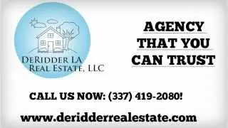 DeRidder, Leesvile, Fort Polk Real Estate and Homes