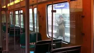 RET Metro Ritje Type T Binnenhof - Graskruid Lijn A (Met 5219)