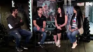 Krishna Shroff, Tiger Shroff And Ayesha Shroff Preeping For Matrix Fight Night