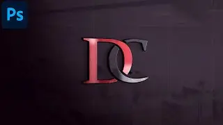 How to Make DC Logo in Photoshop | Logo Design