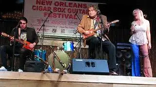 Rebecca The SongBird 2018 New Orleans Cigar Box Guitar Festival