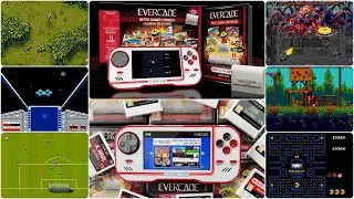 Borsuk Retro Gry TV: Konsola EVERCADE (Gry: Namco, Codemasters, XenoCrisis, Tanglewood) + GWIAZDKA!
