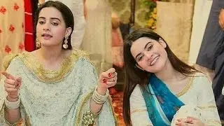 Aiman khan dholki video do not miss it Aiman Khan's dholki Pre Wedding celebration 🎉 💒 Minal Khan❤️