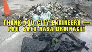 Salamat City Engineering Office &mdash; sa drainage, hindi lang basura at plastic, pati bato nahugot!