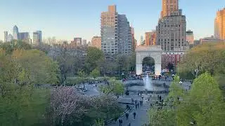 NYU Washington Square Park Timelapse