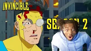 MARK TURNS EVIL! TeeBreezy Reacts To Invincible - Season 2 Official Trailer!