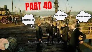 RDR 2 Part 40: Riverboat Heist: Poker, Chaos & Escape