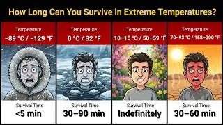 Comparison: How Long Can You Survive in Extreme Temperatures?