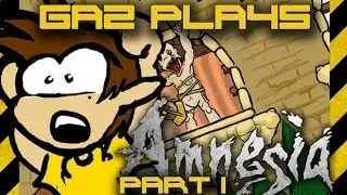 Gaz Plays - Amnesia part 01 - How do you turn on the lamp on?