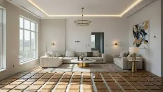 This Wooden  Epoxy Floor Changed Everything | TV Lounge Renovation 