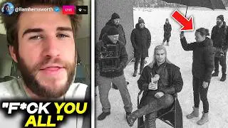 Лиам Хемсворт ТЕРЯЕТ СЕБЯ, поскольку попавшее в сеть фото показывает, как он отдыхает на съемочно...