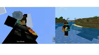 How to make a Ice Bomb in Minecraft pe