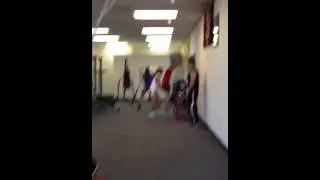 Liz & Ethan's cross fit work out