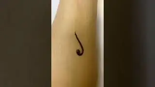 Very Easy Trick to make beautiful music symbol tattoo || small music tattoo designs#shorts